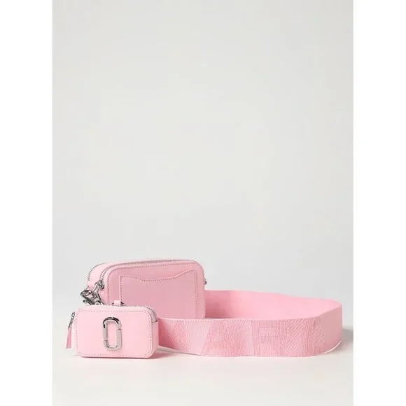 Marc Jacobs Women's The Utility Snapshot Crossbody Bag Bubblegum Pink OS - Picture 11 of 14